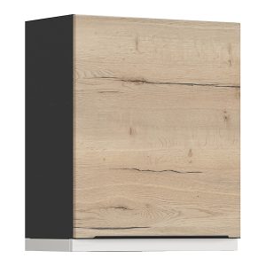 Szafka kuchenna górna Sole L6 60 cm z okapem prawa dąb halifax natura 57507 Szafka kuchenna górna Sole L6 60 cm z okapem prawa dąb halifax natura 57507