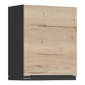 Szafka kuchenna górna Sole L6 60 cm z okapem prawa dąb halifax natura 57525 Szafka kuchenna górna Sole L6 60 cm z okapem prawa dąb halifax natura 57525