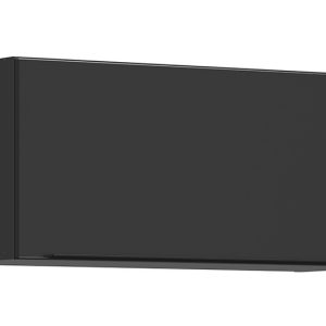 Szafka kuchenna górna Sole L6 80 cm uchylna czarny mat 185589
