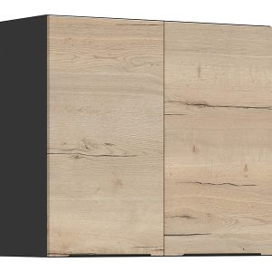 Szafka kuchenna górna Sole L6 80 cm z ociekarką dwudrzwiowa dąb halifax natura 56652 Szafka kuchenna górna Sole L6 80 cm z ociekarką dwudrzwiowa dąb halifax natura 56652