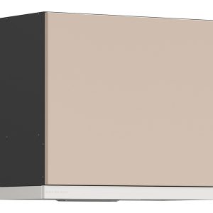 Szafka kuchenna górna Tabes_2 60 cm uchylna z białym okapem migdałowy beż 1101783 Szafka kuchenna górna Tabes_2 60 cm uchylna z białym okapem migdałowy beż 1101783