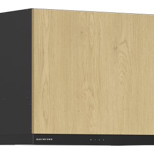 Szafka kuchenna górna Tabes_2 60 cm z czarnym okapem dąb cremona 1101777