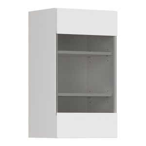 Szafka kuchenna górna Top Line 2 40 cm prawa z witryną śnieżny super mat 389548 Szafka kuchenna górna Top Line 2 40 cm prawa z witryną śnieżny super mat 389548