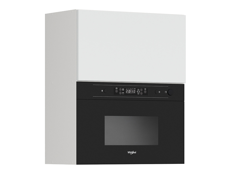 Szafka kuchenna górna Top Line 2 60 cm śnieżny super mat z mikrofalą 664093