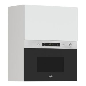 Szafka kuchenna górna Top Line 2 60 cm z mikrofalą śniezny super mat 399594