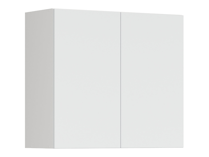Szafka kuchenna górna Top Line 2 80 cm dwudrzwiowa śnieżny super mat 389563