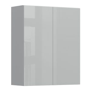 Szafka kuchenna górna Top Line 80 cm dwudrzwiowa szary połysk 36789 Szafka kuchenna górna Top Line 80 cm dwudrzwiowa szary połysk 36789