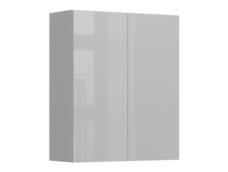 Szafka kuchenna górna Top Line 80 cm dwudrzwiowa szary połysk 36789