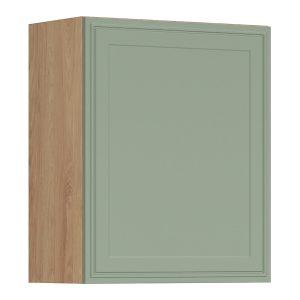 Szafka kuchenna górna Verdi 60 cm prawa dąb hikora/szałwia mat 926329