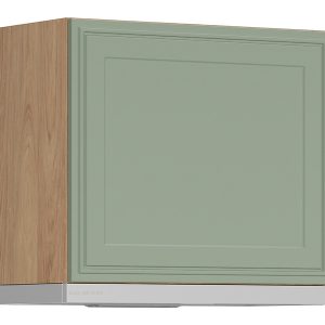Szafka kuchenna górna Verdi 60 cm uchylna z okapem inox szałwia mat 926295 Szafka kuchenna górna Verdi 60 cm uchylna z okapem inox szałwia mat 926295