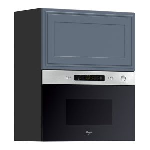 Szafka kuchenna górna Verdi 60 cm z czarną mikrofalą uchylna mistyczny mat 139827 Szafka kuchenna górna Verdi 60 cm z czarną mikrofalą uchylna mistyczny mat 139827
