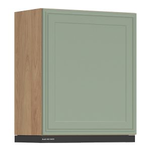 Szafka kuchenna górna Verdi 60 cm z czrnym okapem prawa szałwia mat 926286 Szafka kuchenna górna Verdi 60 cm z czrnym okapem prawa szałwia mat 926286