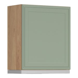 Szafka kuchenna górna Verdi 60 cm z okapem inox prawa szałwia mat 926285 Szafka kuchenna górna Verdi 60 cm z okapem inox prawa szałwia mat 926285