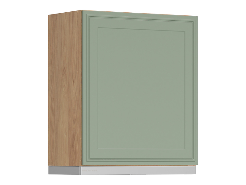 Szafka kuchenna górna Verdi 60 cm z okapem inox prawa szałwia mat 926285