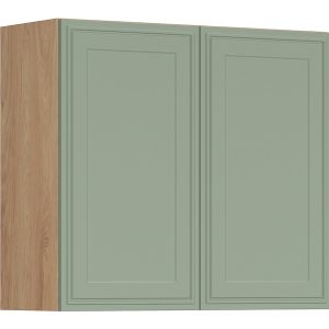 Szafka kuchenna górna Verdi 80 cm dwudrzwiowa dąb hikora/szałwia mat 926326 Szafka kuchenna górna Verdi 80 cm dwudrzwiowa dąb hikora/szałwia mat 926326