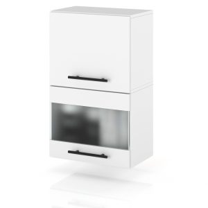 Szafka kuchenna górna witryna 40cm spremium biały mat 374212 Szafka kuchenna górna witryna 40cm spremium biały mat 374212