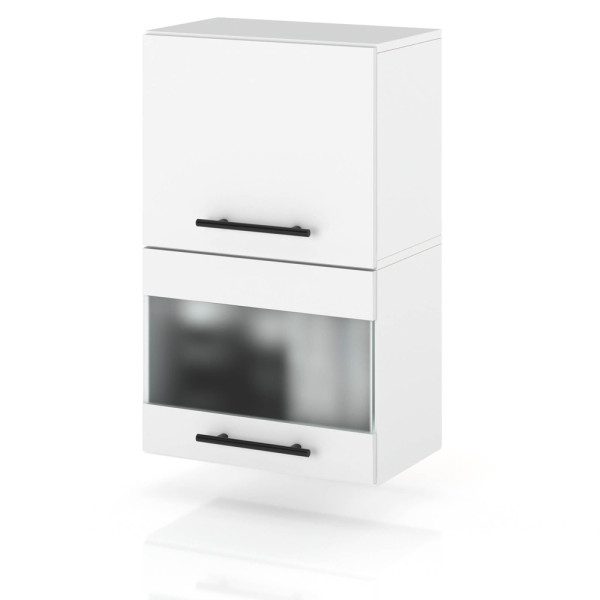 Szafka kuchenna górna witryna 40cm spremium biały mat 374212