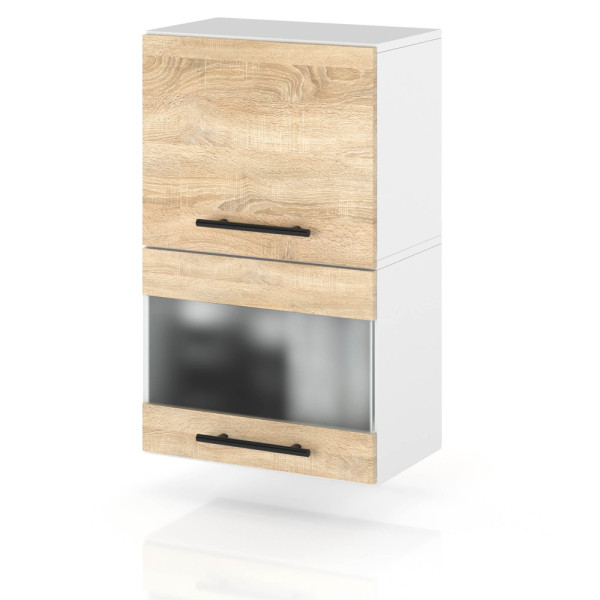 Szafka kuchenna górna witryna 40cm spremium dąb sonoma 374247