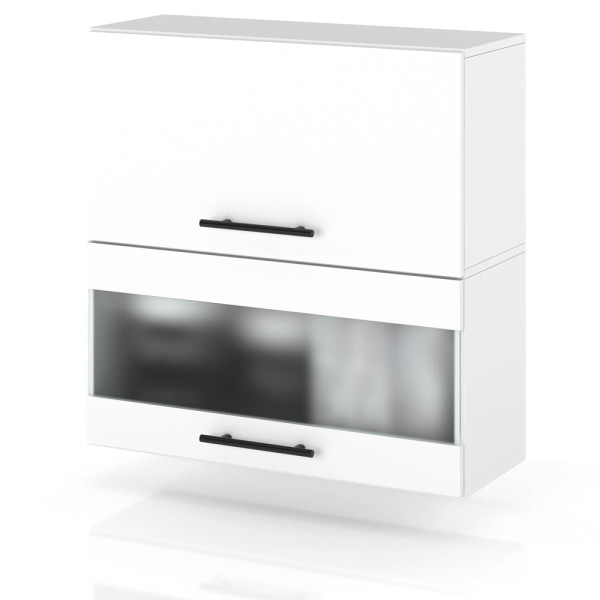 Szafka kuchenna górna witryna 60cm spremium biały mat 374235