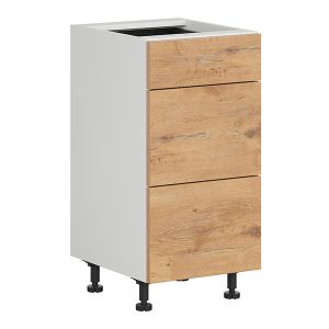 Szafka kuchenna Hamper 40 cm z szufladami cichy domyk dąb lancelot 402855 Szafka kuchenna Hamper 40 cm z szufladami cichy domyk dąb lancelot 402855