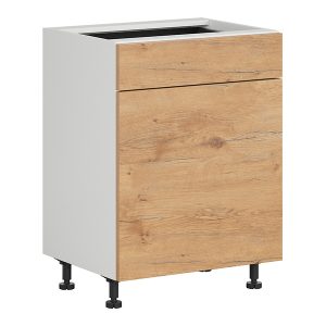 Szafka kuchenna Hamper 60 cm prawa z szufladą cichy domyk dąb lancelot 402192 Szafka kuchenna Hamper 60 cm prawa z szufladą cichy domyk dąb lancelot 402192