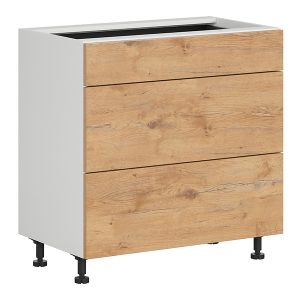 Szafka kuchenna Hamper 80 cm z szufladami cichy domyk dąb lancelot 402862 Szafka kuchenna Hamper 80 cm z szufladami cichy domyk dąb lancelot 402862