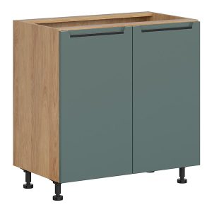 Szafka kuchenna Iris 80 cm dwudrzwiowa zieleń boho 314226 Szafka kuchenna Iris 80 cm dwudrzwiowa zieleń boho 314226