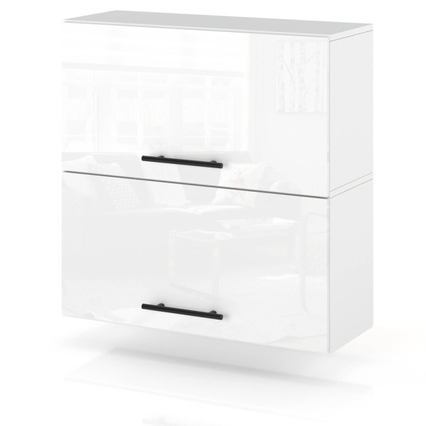 Szafka kuchenna klapowa górna 60cm spremium biały połysk 373935