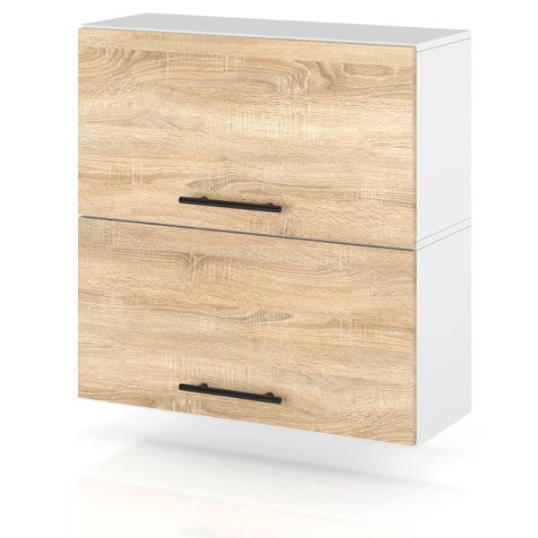 Szafka kuchenna klapowa górna drewniana 60cm spremium sonoma 373922