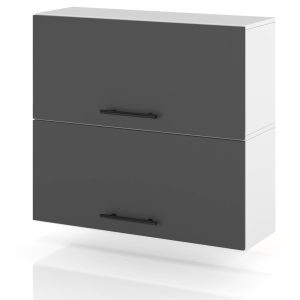 Szafka kuchenna klapowa górna modułowa 80cm spremium szary 374200 Szafka kuchenna klapowa górna modułowa 80cm spremium szary 374200
