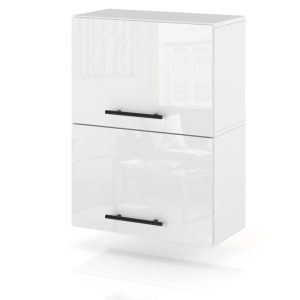 Szafka kuchenna klapowa wisząca 50cm spremium biały połysk 374225 Szafka kuchenna klapowa wisząca 50cm spremium biały połysk 374225