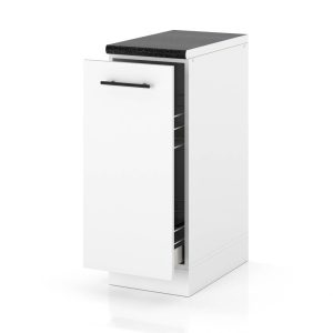 Szafka kuchenna modułowa stojąca cargo 20cm spremium biały 378192 Szafka kuchenna modułowa stojąca cargo 20cm spremium biały 378192