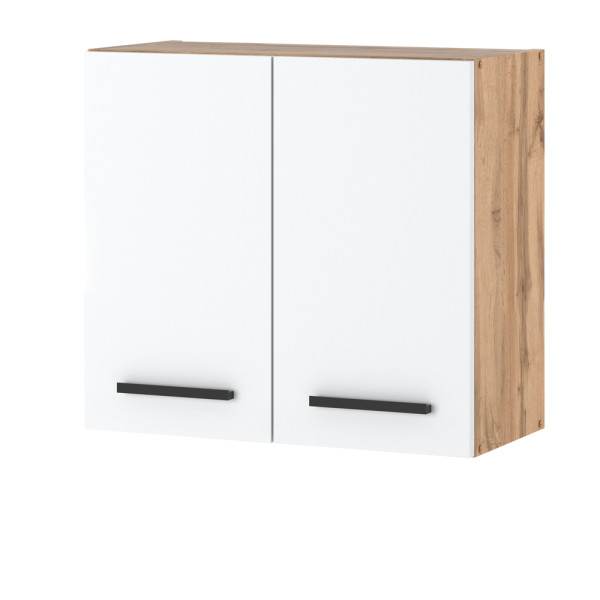 Szafka kuchenna modułowa wisząca 80cm blande wotan biały mat 576515