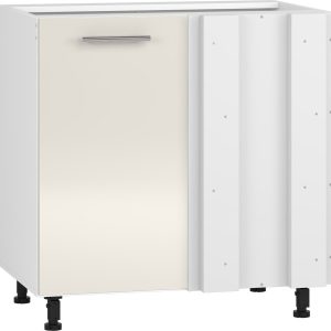 Szafka kuchenna narożna 100(80) VENTO DN-100/82 beżowy połys 1000799
