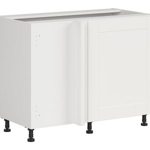 Szafka kuchenna narożna Edan lewa biały canadian zabudowuje naroże 125×65 cm 510487