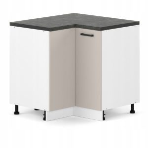 Szafka kuchenna narożna stojąca dolna 90x90cm kaszmir moduł kuchenny aneks 699355