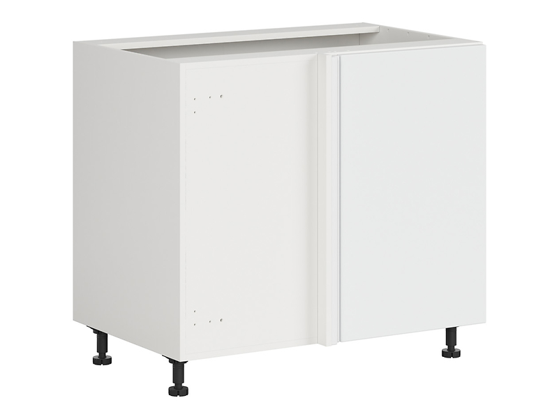 Szafka kuchenna narożna Top Line 2 lewa śnieżny super mat zabudowuje naroże 110x65 cm 389898
