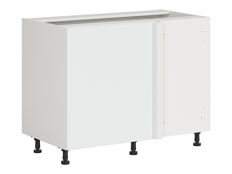 Szafka kuchenna narożna Top Line 2 lewa śnieżny super mat zabudowuje naroże 120x60 cm 389525