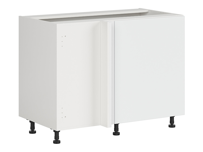 Szafka kuchenna narożna Top Line 2 lewa śnieżny super mat zabudowuje naroże 125x65 cm 389527