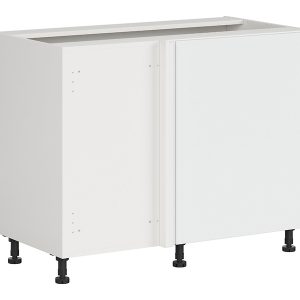 Szafka kuchenna narożna Top Line 2 prawa śnieżny super mat zabudowuje naroże 120×60 cm 389526