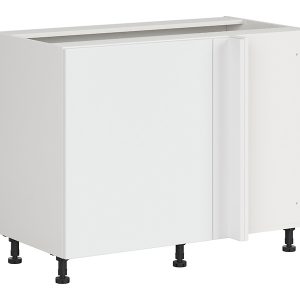 Szafka kuchenna narożna Top Line 2 prawa śnieżny super mat zabudowuje naroże 125×65 cm 389528