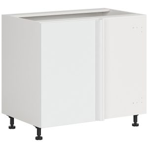 Szafka kuchenna narożna Top Line 2 prawa śnieżny super mat zabudowuje naroże 125×65 cm 389524