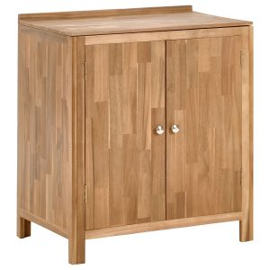 Szafka kuchenna ogrodowa dwie półki brązowa 50x80x90 748341 Szafka kuchenna ogrodowa dwie półki brązowa 50x80x90 748341