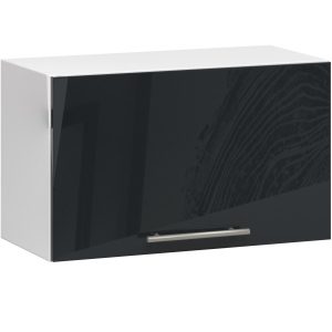 Szafka kuchenna OLIWIA Biała, Grafit Połysk 60x30x29 cm 302854