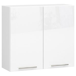 Szafka kuchenna OLIWIA Biała, Biała Połysk 80x30x72 cm 302861 Szafka kuchenna OLIWIA Biała, Biała Połysk 80x30x72 cm 302861