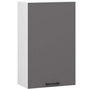 Szafka kuchenna OLIWIA W50 Biała, Grafit Szary 50x30x72 cm 608823