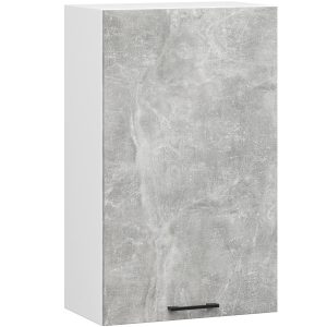 Szafka kuchenna OLIWIA W50 H720 Biała, Beton 50x30x72 cm 608841