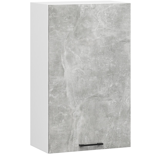 Szafka kuchenna OLIWIA W50 H720 Biała, Beton 50x30x72 cm 608841