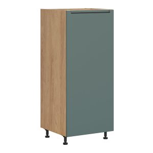 Szafka kuchenna pod zabudowę lodówki Iris 60 cm lewa zieleń boho 314268 Szafka kuchenna pod zabudowę lodówki Iris 60 cm lewa zieleń boho 314268