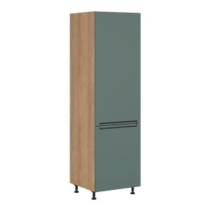 Szafka kuchenna pod zabudowę lodówki Iris 60 cm prawa zieleń boho 314271 Szafka kuchenna pod zabudowę lodówki Iris 60 cm prawa zieleń boho 314271